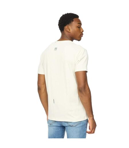 T-shirt Trimlines Homme Blanc Cassé Duck And Cover