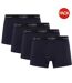 Lot De 4  Boxers Motif/style Uni Homme Bleu Marine Ted Baker-1