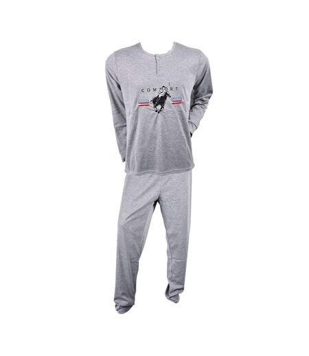 Pyjama Homme Long SWEET SECRET C2709 POLO CONFORT GRIS