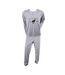 Pyjama Homme Long SWEET SECRET C2709 POLO CONFORT GRIS-1