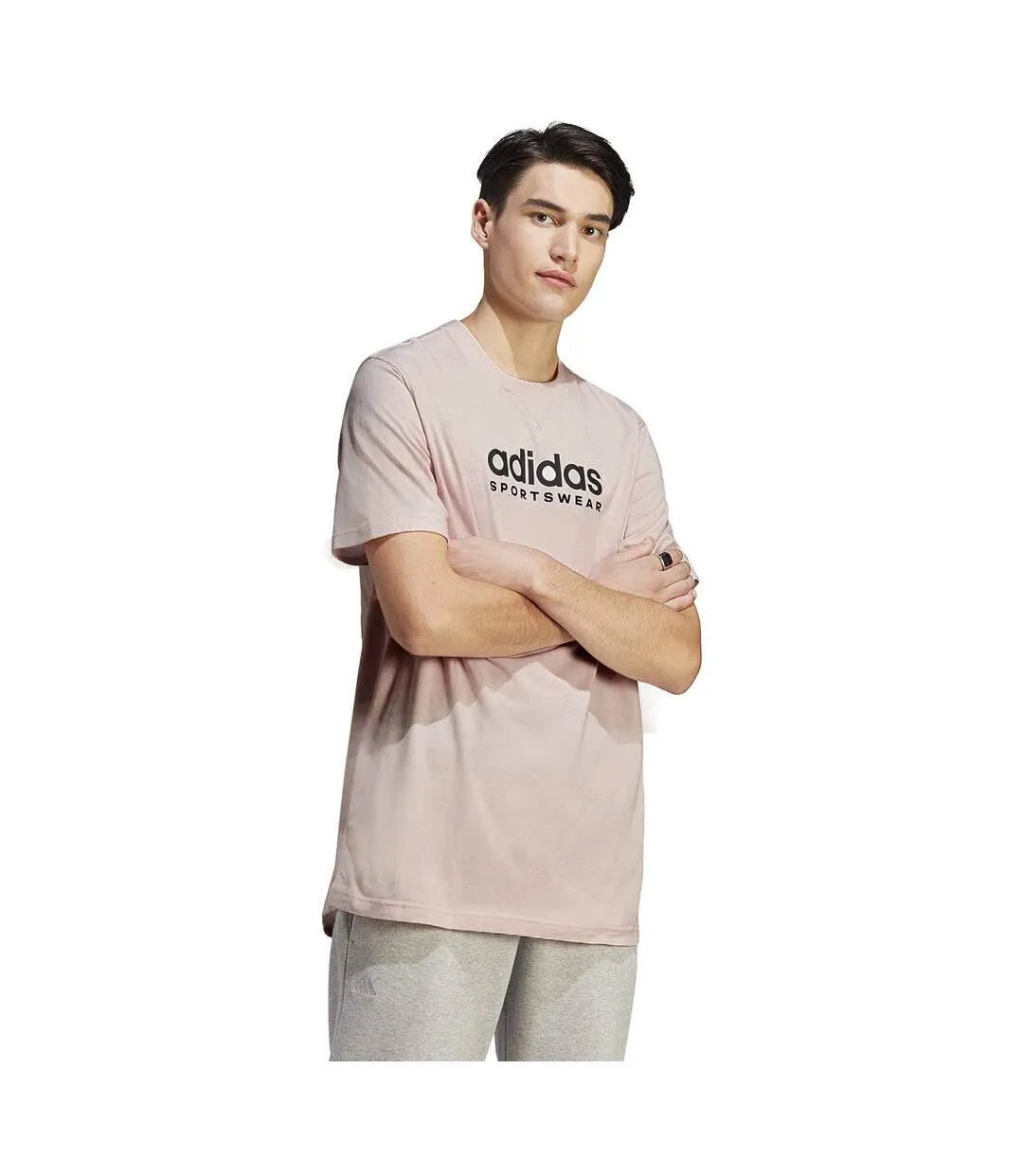 T-shirt Style Graphique All Szn Homme Rose Adidas-1