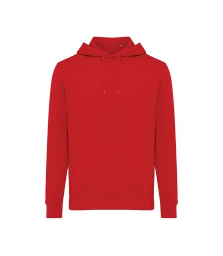 Unisex Adult Rila Recycled Cotton Lightweight Hoodie Red Iqoniq