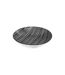 Lot de 6 Assiettes Creuses Bohemia Zèbre 20cm Noir-2