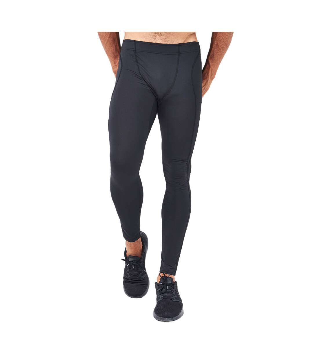 Just cool leggings de sport femme noir Awdis-2