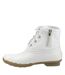 Womens/ladies saltwater seacycled nylon boots ivory Sperry