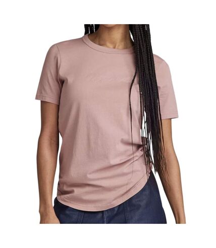 T-shirt Vieux Rose Femme G-Star Autograph - M