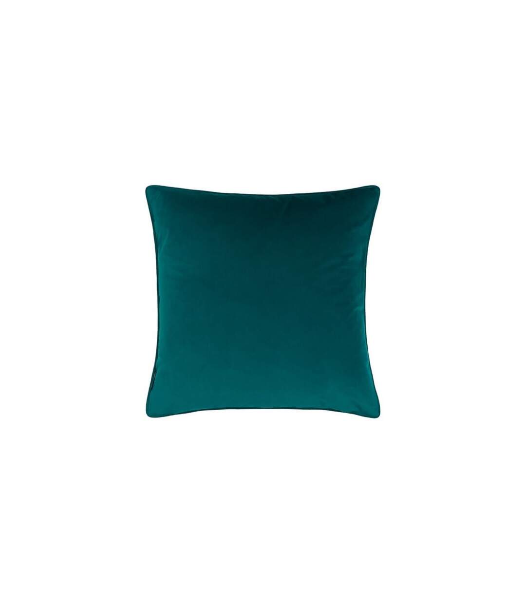 Tayanna velvet metallic cushion cover 50cm x 50cm teal Paoletti