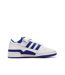 Basket blanc/bleu homme adidas forum low-2