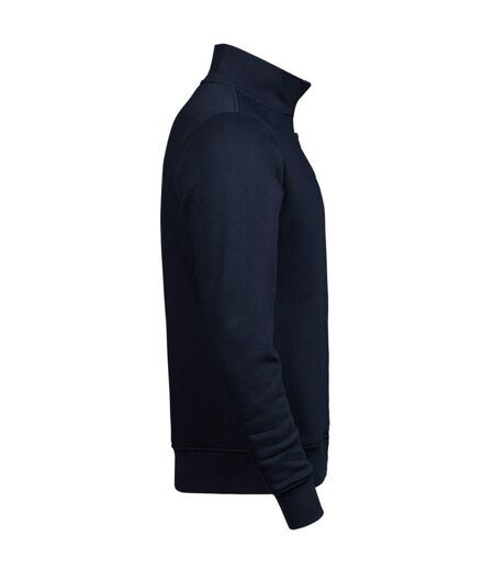 Tee Jays Mens Half Zip Sweatshirt (Navy) - UTPC4095