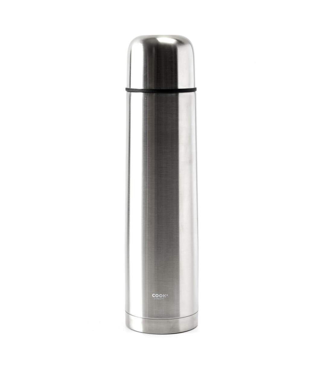 Bouteille Isotherme Inox Transport 1L Argent-1