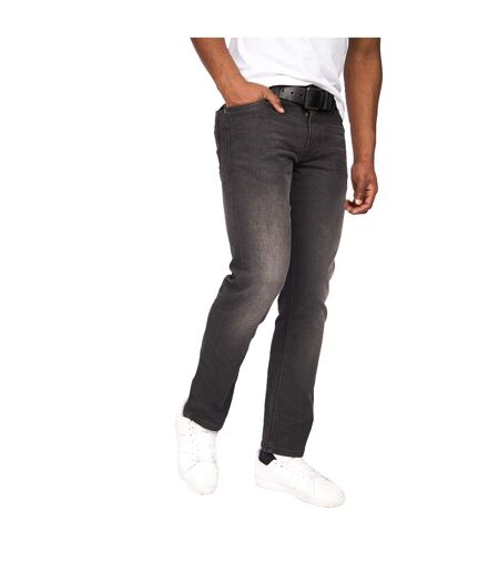 Jean Cadman Homme Noir Délavé Crosshatch