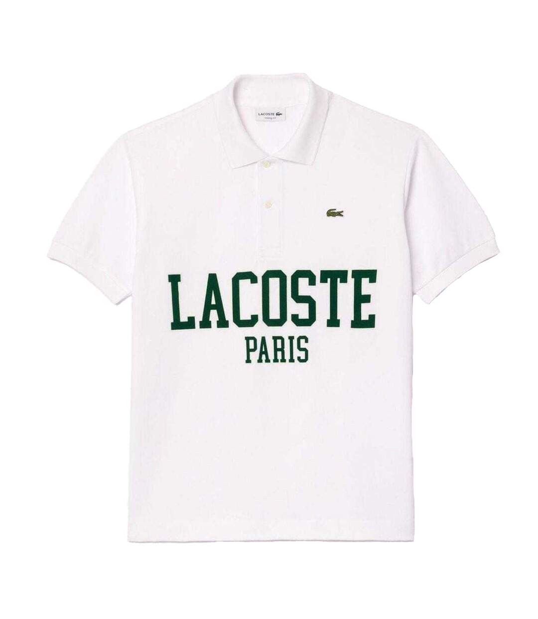 Mens Original L.12.12 Classic Polo Shirt White Lacoste-1