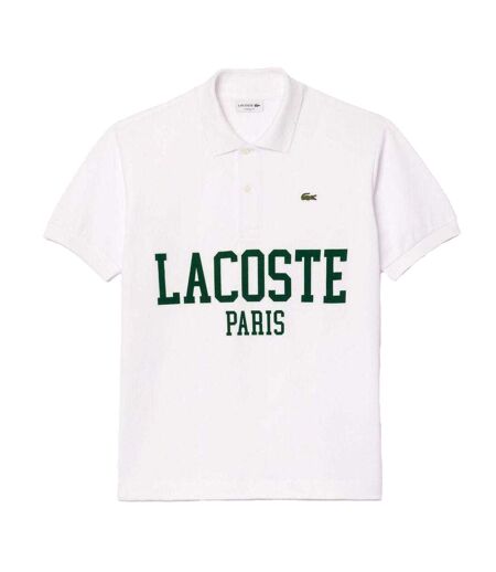 Mens Original L.12.12 Classic Polo Shirt White Lacoste