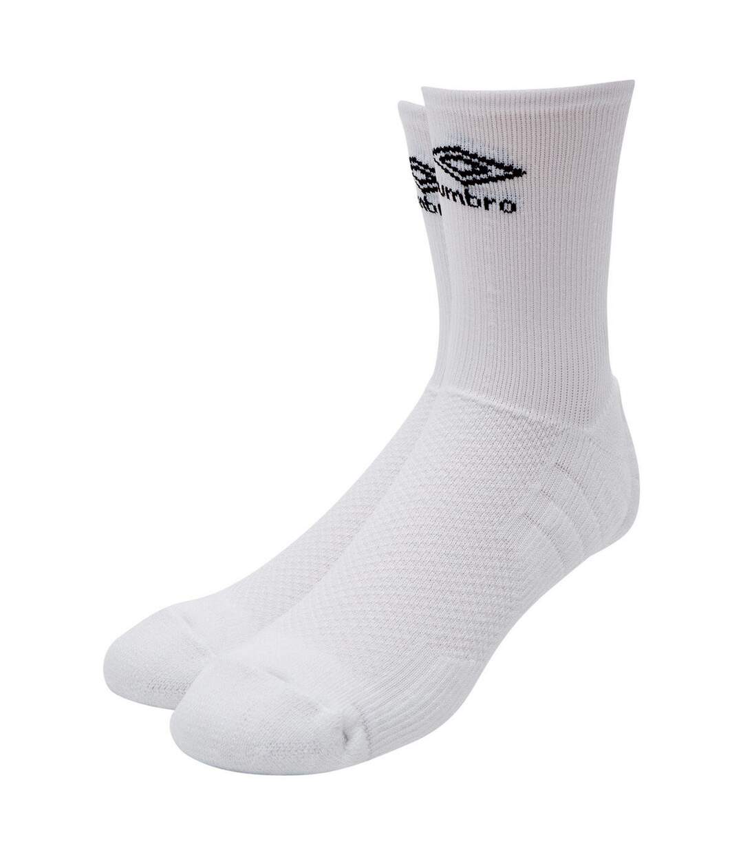 Mens pro tech logo socks white Umbro-1