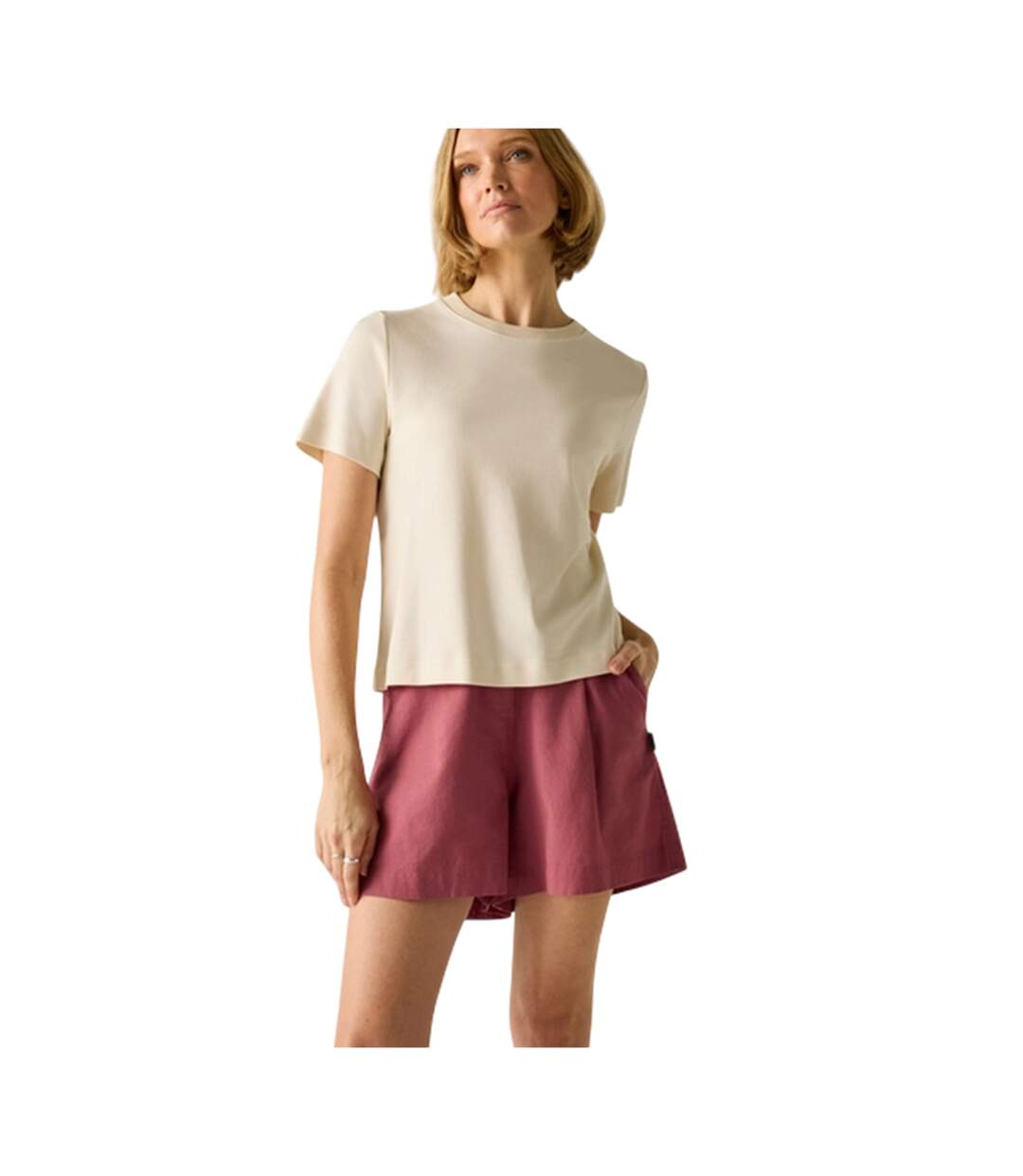 Short Sabelle Femme Rose Ardoise Regatta-4