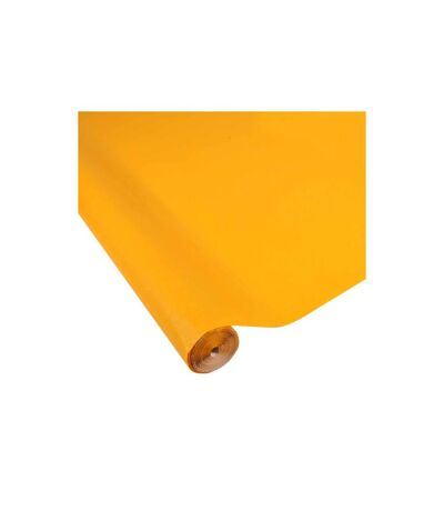 Nappe Papier Gaufrée 1,18x15m Moutarde