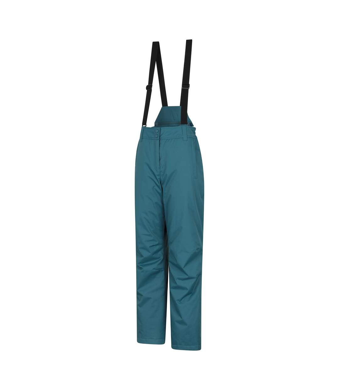 Womens/ladies Moon Ii Ski Trousers Teal Mountain Warehouse-4