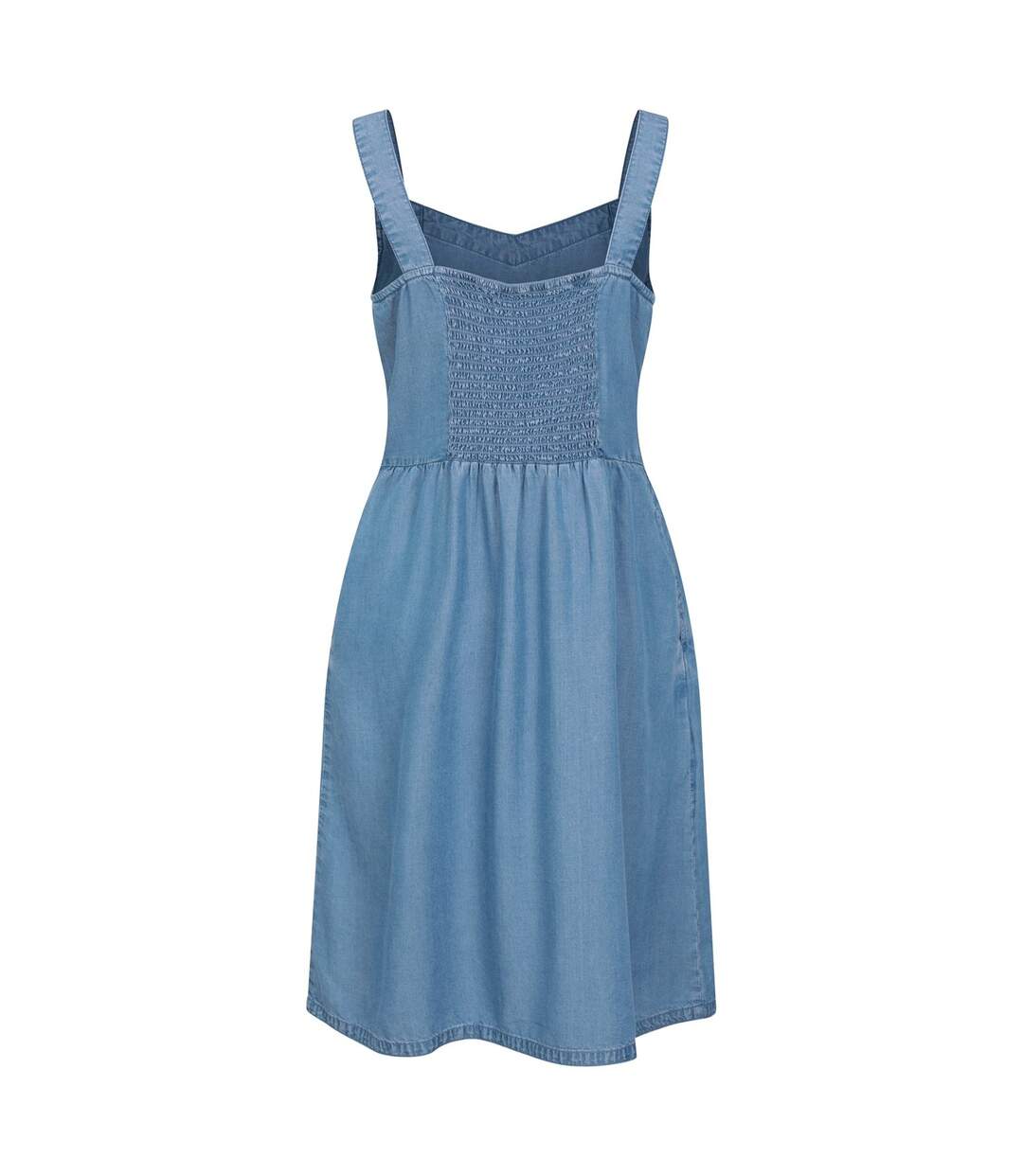 Robe mi-longue summer time femme bleu Mountain Warehouse