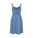Mountain Warehouse Womens/Ladies Summer Time Chambray Midi Dress (Blue) - UTMW1714