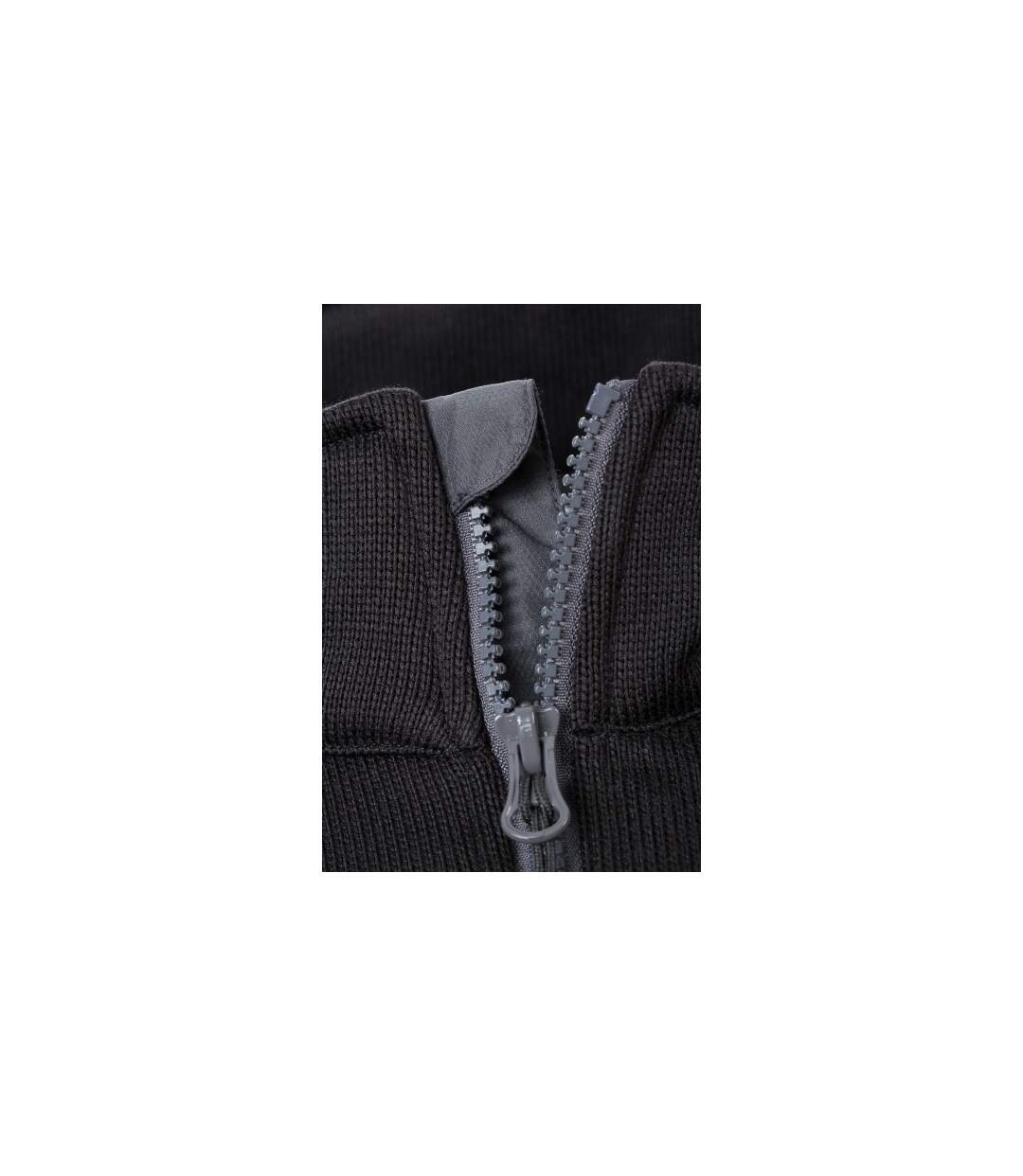 Veste tricot polaire HOMME JN591 - noir