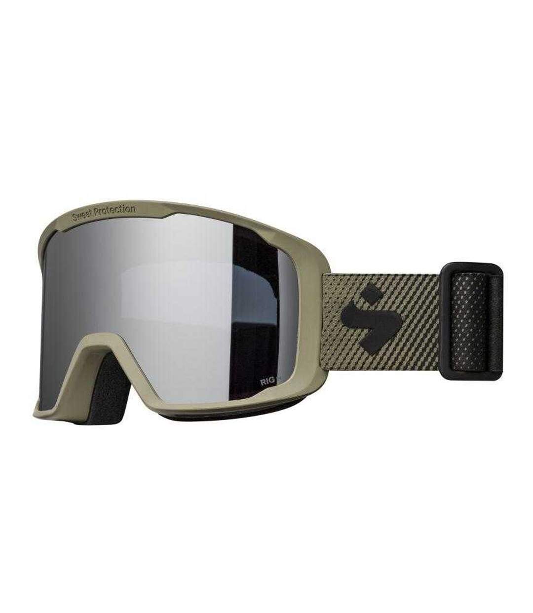 Childrens/kids Ripley Rig Reflect Ski Goggles One Size Green Sweet Protection-3