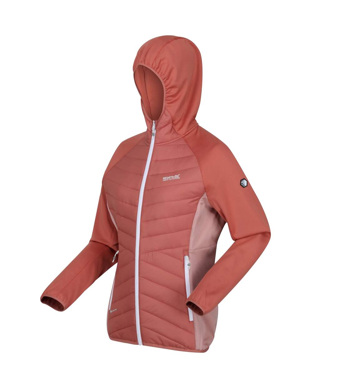 Womens/ladies Andreson Vii Hybrid Jacket Terracotta Dusky Rose Regatta-3