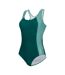 Maillot De Bain 1 Pièce Active Femme Pastel Turquoise Regatta-4