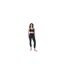 Legging 7/8 Yoga Motif/style Imprimé Tigre Femme Bleu Sweaty Betty-1