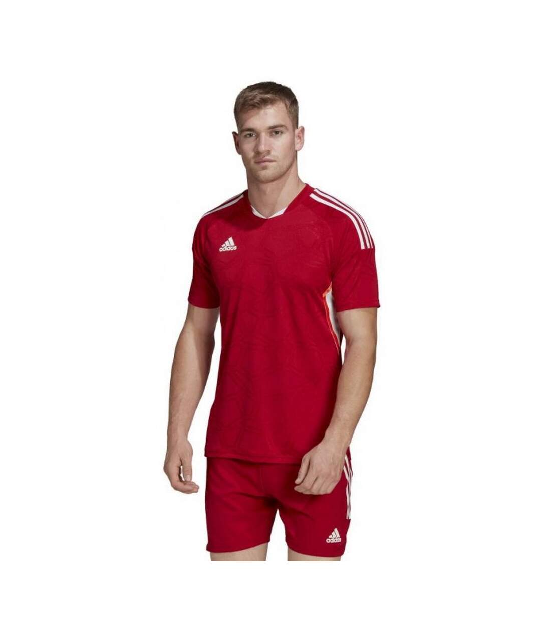 Maillot Condivo Homme Rouge Adidas-1