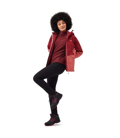 Womens/ladies Wentwood Viii 2 In 1 Jacket Mineral Red Rumba Red Regatta