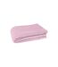 Plaid couverture lit bébé - REF CRIB - rose pastel