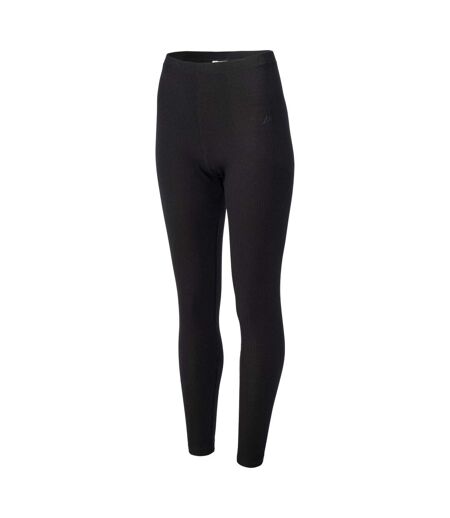 Womens/ladies Mally Logo Leggings Black Martes Essential