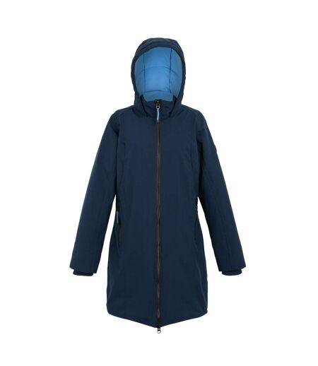 Womens/ladies yewbank iv waterproof jacket navy/coronet blue Regatta