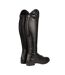 Womens/ladies Union Jack Long Riding Boots Black Hy-2