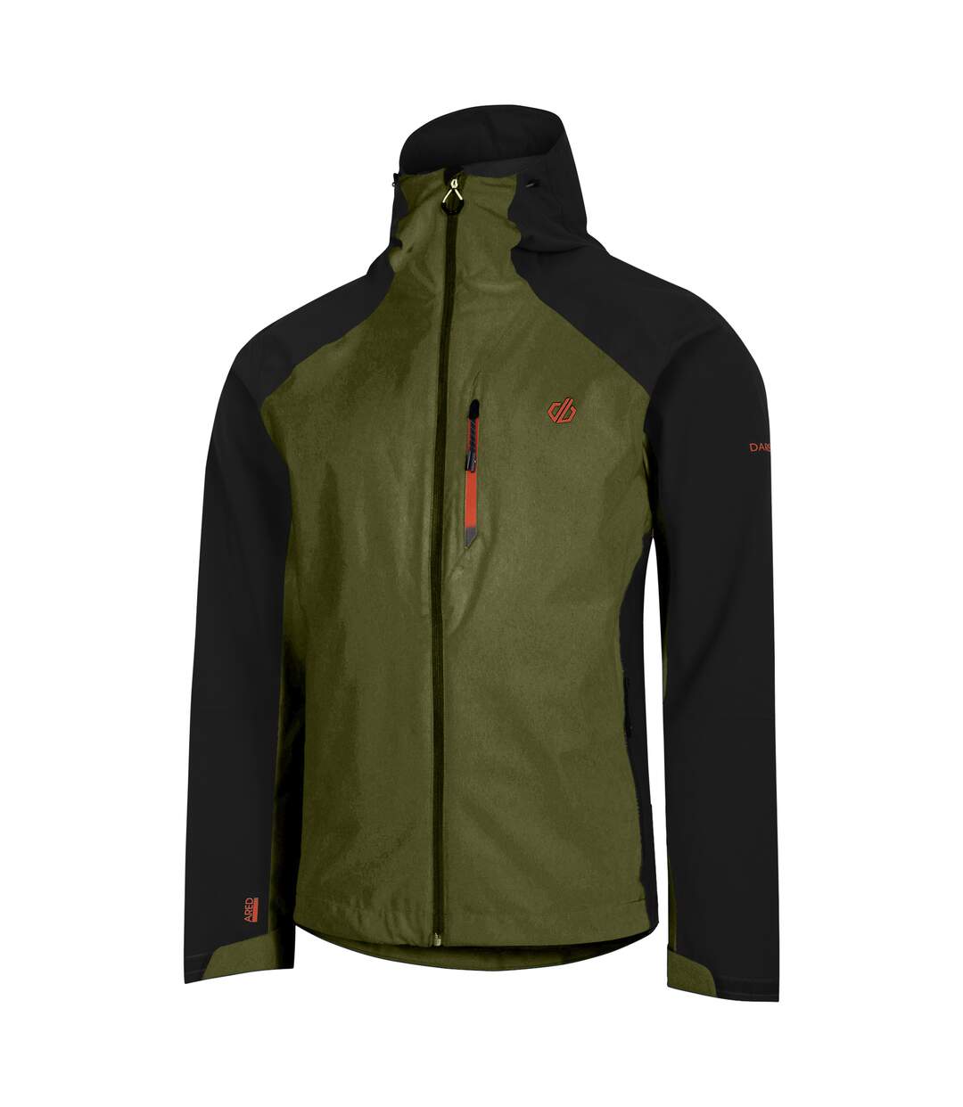 Veste imperméable mountain series homme vert olive / noir Dare 2B-1