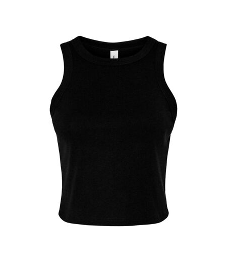 Débardeur Dos Nageur En Microfibres Femmes/ladies Noir Uni Bella + Canvas