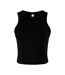 Débardeur Dos Nageur En Microfibres Femmes/ladies Noir Uni Bella + Canvas-1