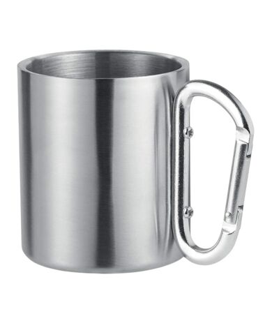 Mug trumbo taille unique argent mat MidOcean