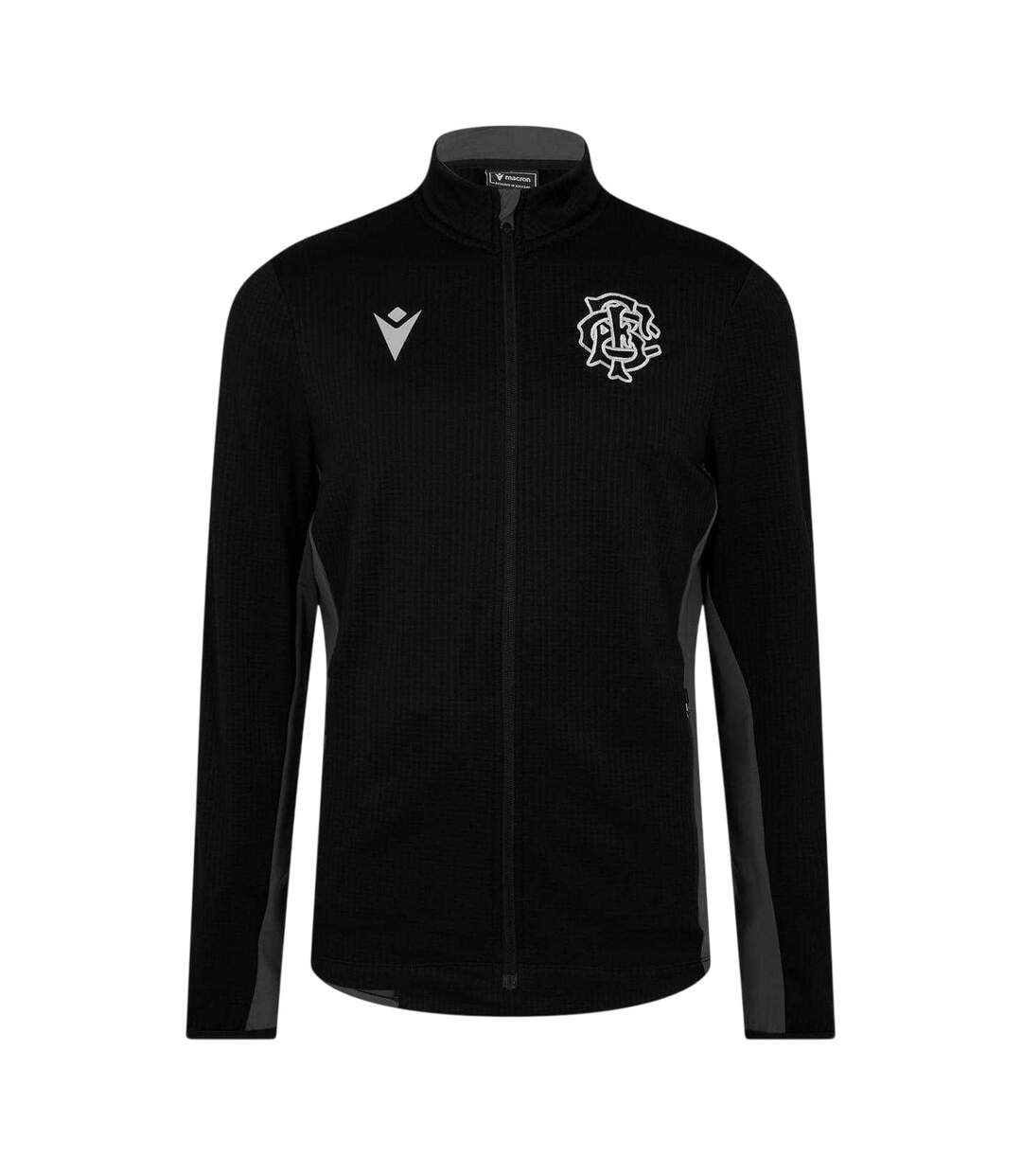 Veste De Survêtement Barbarians 24/25 Homme Noir Blanc Macron-1