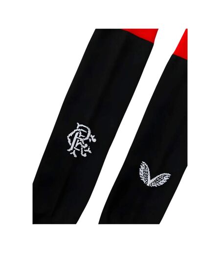 Chaussettes Domicile Motif/style Rangers Fc Homme Rouge Écarlate Castore