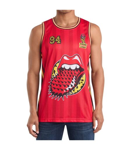 Maillot de basket voodoo lounge homme rouge Amplified