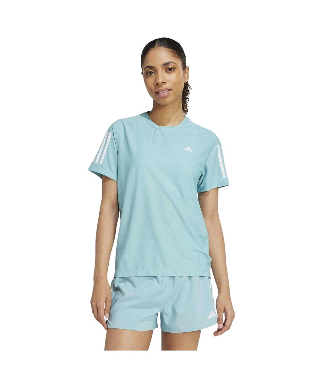 T-shirt Own The Run Femme Noir Adidas-4