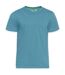 T-shirt D555 Flyers Homme Bleu Sarcelle Duke-2