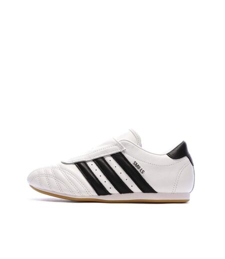 Baskets blanc/noir mixte adidas taekwondo