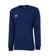 Umbro Mens Club Long-Sleeved Jersey (Navy)
