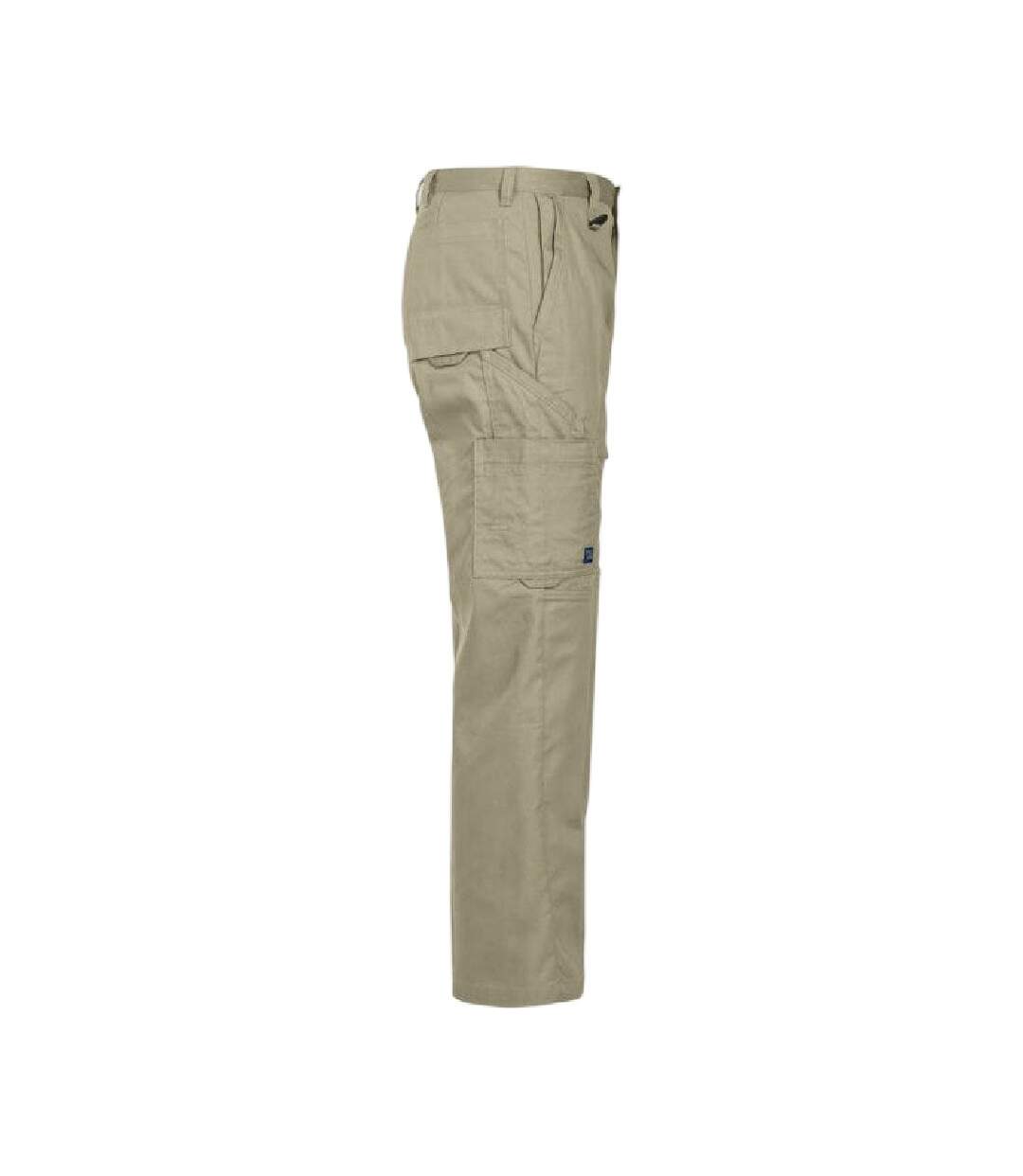 Pantalon De Travail Motif/style Uni Homme Marron Kaki Projob-4
