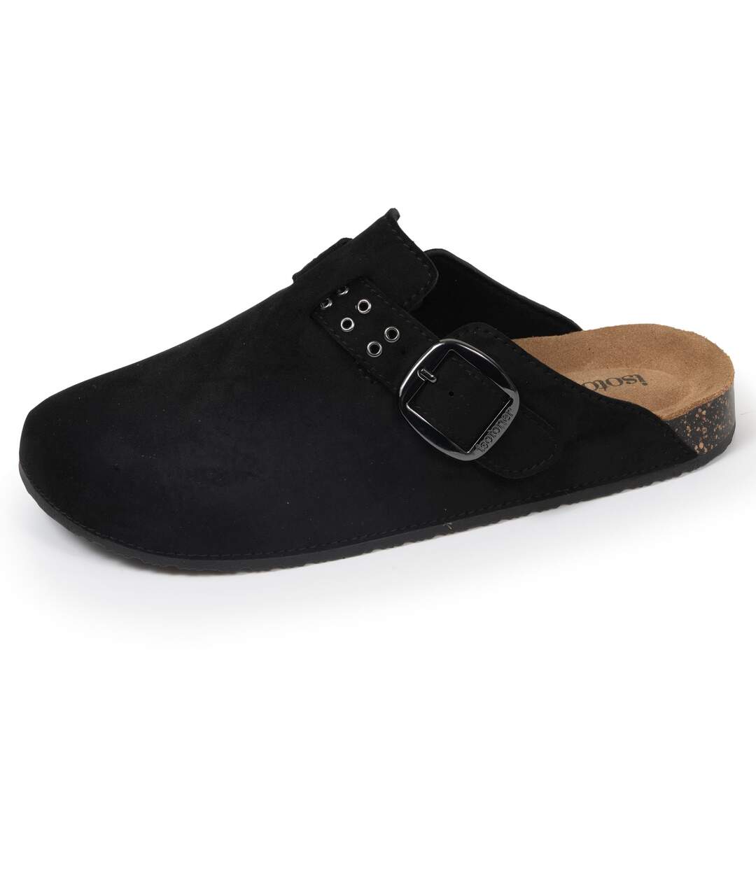 Isotoner Sabots femme semelle intérieure cuir extra-flex - patch talon confort-1