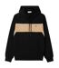 Sweat À Capuche Motif/style Blocs De Couleurs Homme Noir Lacoste-2
