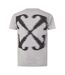 T-shirt Windy Arrow Homme Gris Noir Off White-2