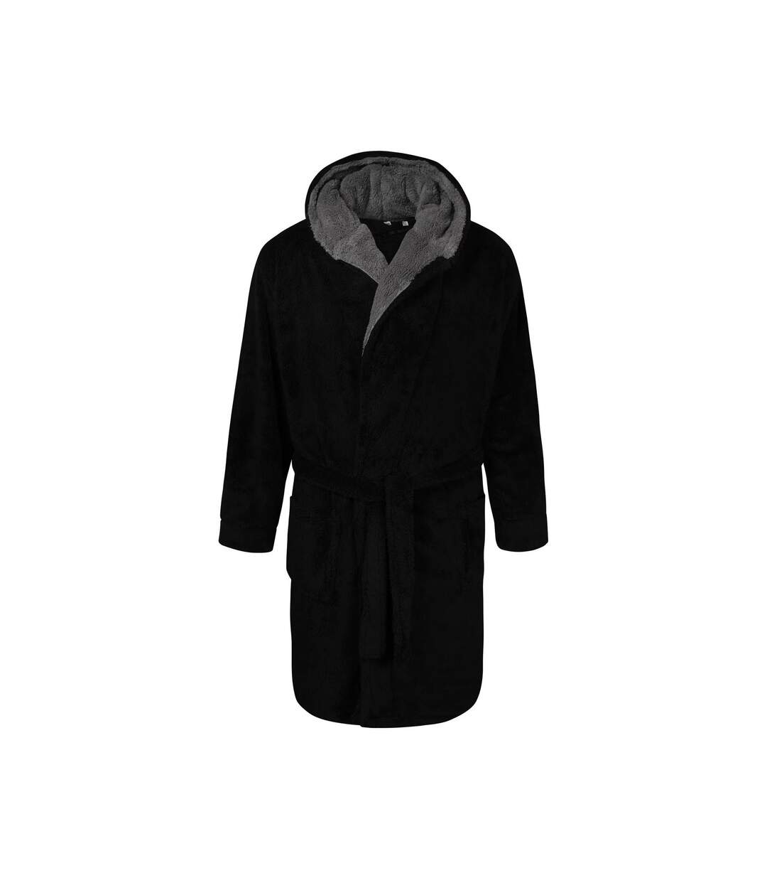 Robe De Chambre D555 Newquay Homme Noir Duke-2